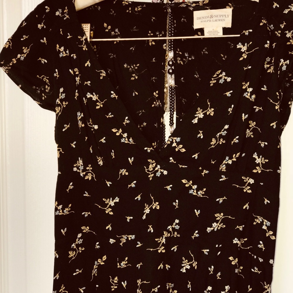 Demin&Supply Ralph Lauren: Floral Babydoll Dress